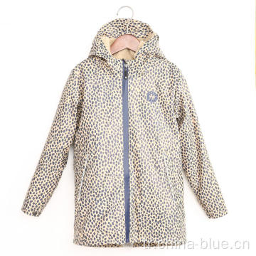 Moda kızlar yağmur ceket ceket